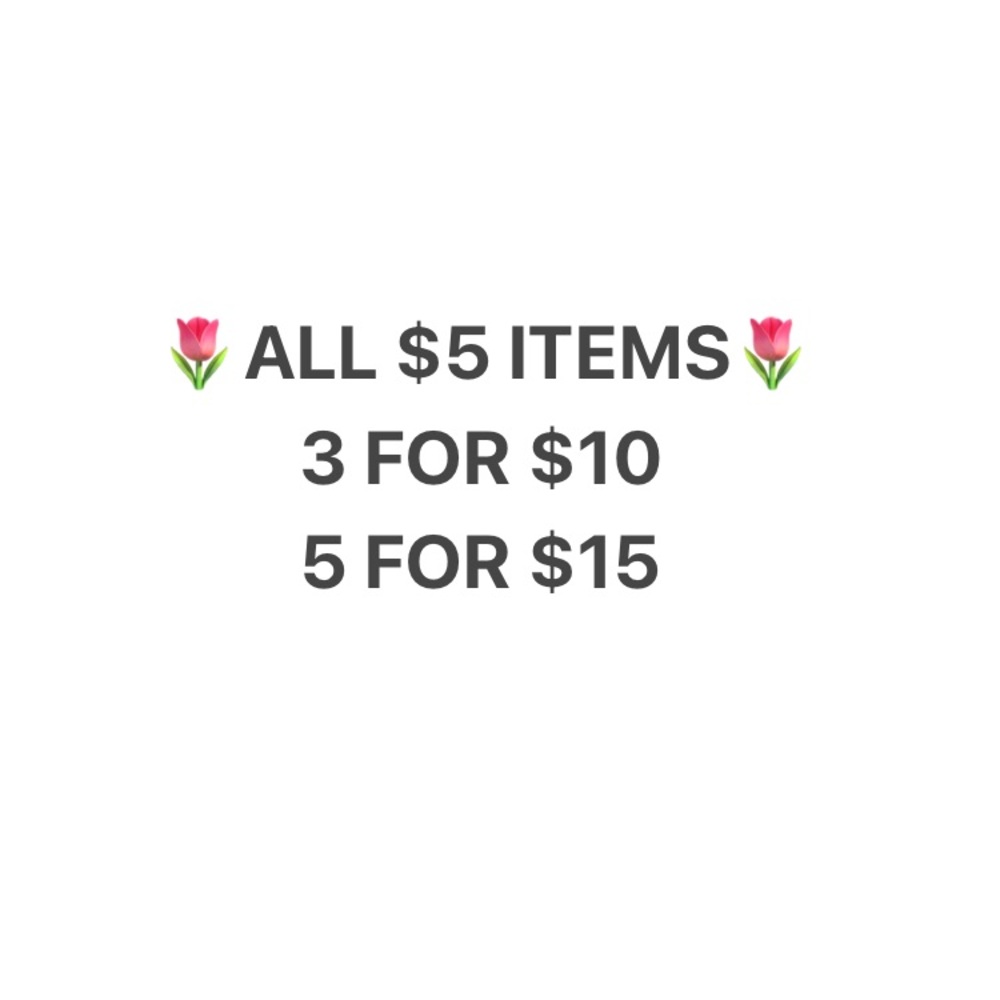 $5 Bundle Deals!!